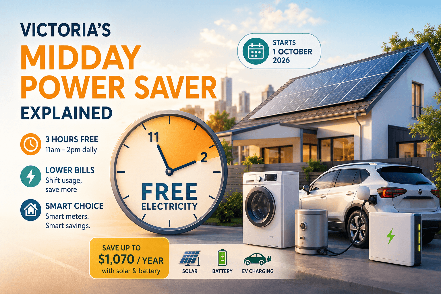 Victoria's Midday Power Saver Explained